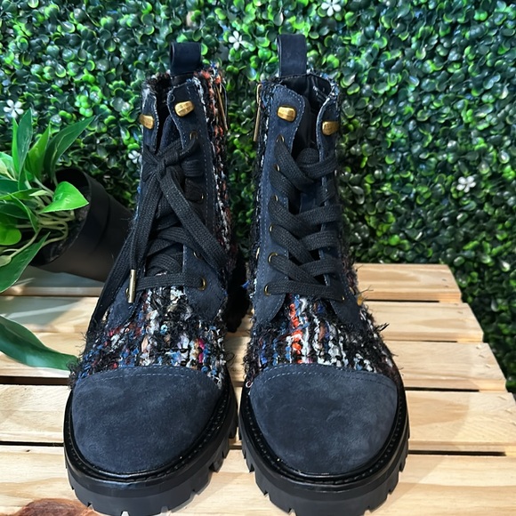 Kurt Geiger London Kensington Combat Boots - Picture 4 of 7